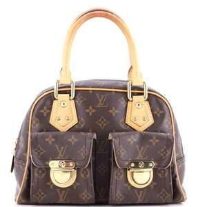 Louis Vuitton Manhattan Handbag Canvas #197576L85B